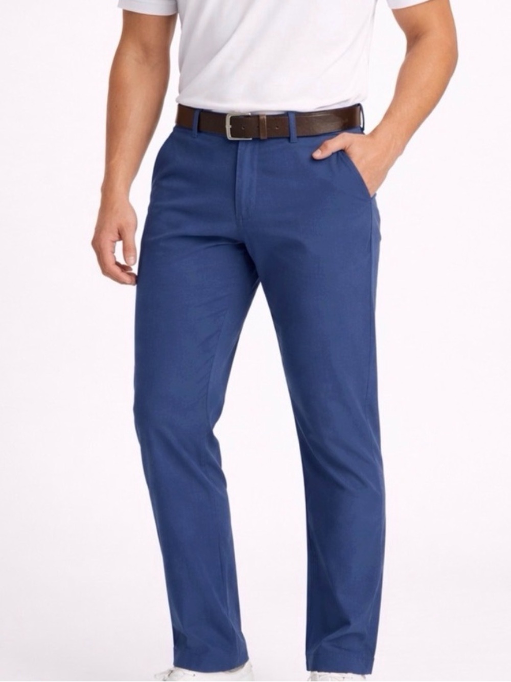 Peter Millar Crown Stretch Performance Pants Blue Men’s Size 34 Golf(A451)✨